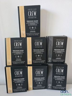 Expédition obligatoire - Lot de 7 colorations AMERICAN CREW …