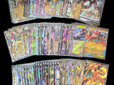 many different types of pokemon cards in the package