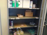 a pantry with a lot of items on the shelves