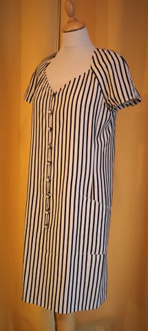 EMANUEL UNGARO Parallèle Paris – Robe longue à manches courtes éc...