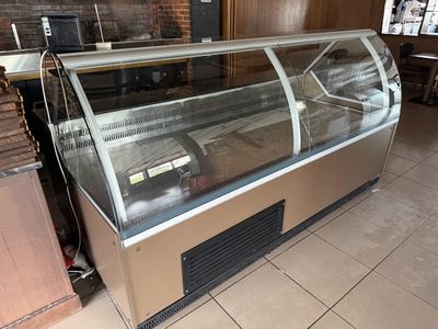 an image of a deli display case in a restaurant