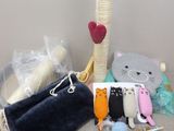 many items that are sitting on a table together