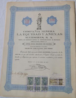 an old document with a picture of a man and a woman on it