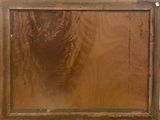 a picture of a wooden picture frame with a picture on it