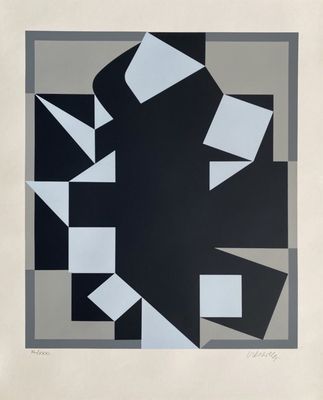 Victor Vasarely - Untitled, 1984