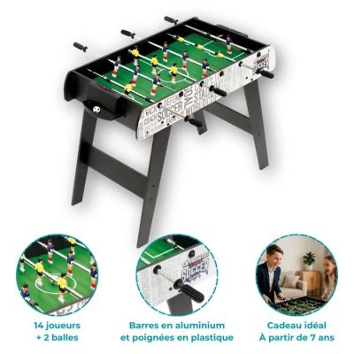 850 / Baby-foot enfant - DEVESSPORT - Stadium - Bois M…