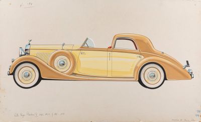 an image of a drawing of a yellow car on a white background