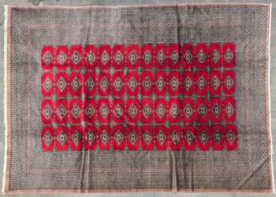 Tapis Pakistan , fait main en laine, 310x225 (S616)