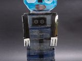an image of a robot made out of glass