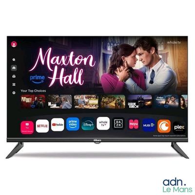 une image d'une Smart TV diffusant des films à l'écran
