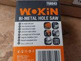 a picture of a box of wokin b - metal hole saw
