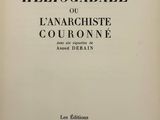 an old book with a black and white title on it