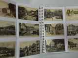 an old photo album of a bunch of old photos