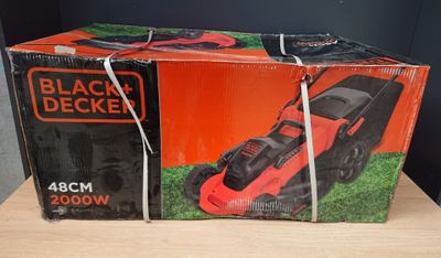 Tondeuse électrique 48cm BLACK+DECKER LM2000-QS - Fonction m…