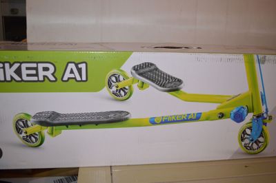 a box that has a skateboard and a skateboard on it