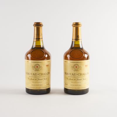 deux bouteilles de vin posées l'une à côté de l'autre sur une surface blanche