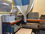 a large amount of boxes and boxes in a room