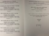 a menu for a wine tasting in a restaurant
