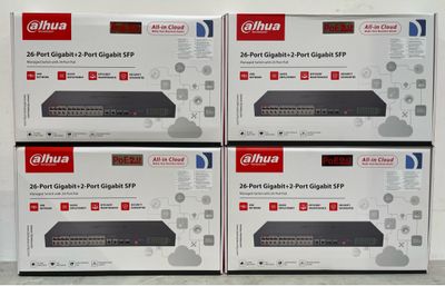 quatre boîtes du nouveau D-Link DVR-6000 Gig-T Gig-T Gig-
