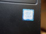 a sticker that says intel core is on the side of a laptop
