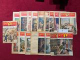 de nombreux livres anciens pour enfants exposés sur une table
