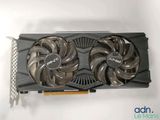 a close up of a video card with a fan on top of it