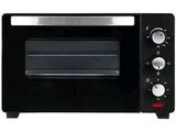 une image d'un grille-pain four noir sur fond blanc