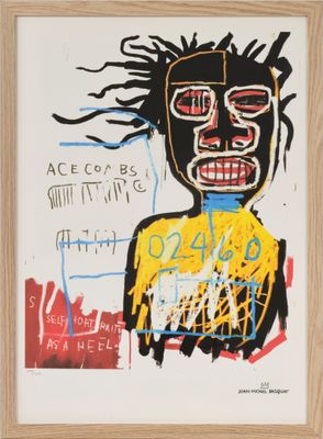 une image représentant un tableau d'un homme aux dreadlocks