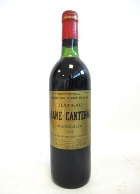 Blle CH. BRANE CANTENAC Margaux GCC 1982 - Photo 1