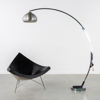 Lampe à arc italienne, dans le style de Reggiani et Guzzini,… (photo 2)