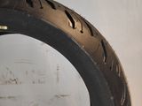 a tire that has a hole in the middle of it