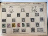 a book with a lot of stamps on it