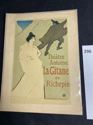 a picture of a poster with a woman and a horse
