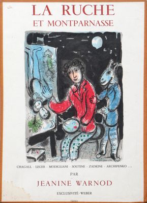 Couverture de l'édition de 1997 de *La Ruche et Montparnasse* de Jeanine Warno