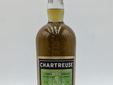 a bottle of chartreuse irish whiskey on a white background