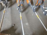a lot of tools that are laying out on the floor