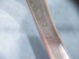 a close up view of a spoon with a handle