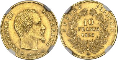 an image of a gold coin with a woman ' s face on it