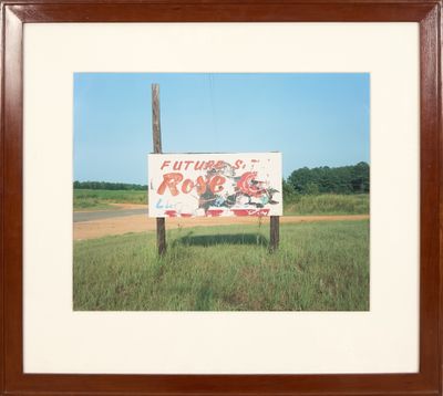 William Christenberry (1936-2016) Sign, Near Greensboro, Ala…