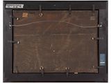 a picture of an old wooden box with a label on it