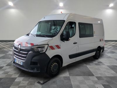 a picture of a white van parked in a garage