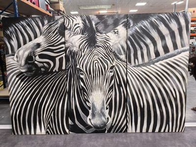 Triptyque (reproduction) Par panneau : 151x75cm