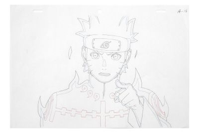 drawing of a man with a hat and glasses holding a knife