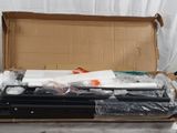 a cardboard box with a bunch of items inside of it