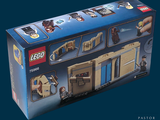 a box with a lego star wars set inside of it