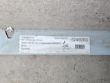 an image of a label on a piece of metal