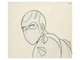 an image of a drawing of a man with a mask on