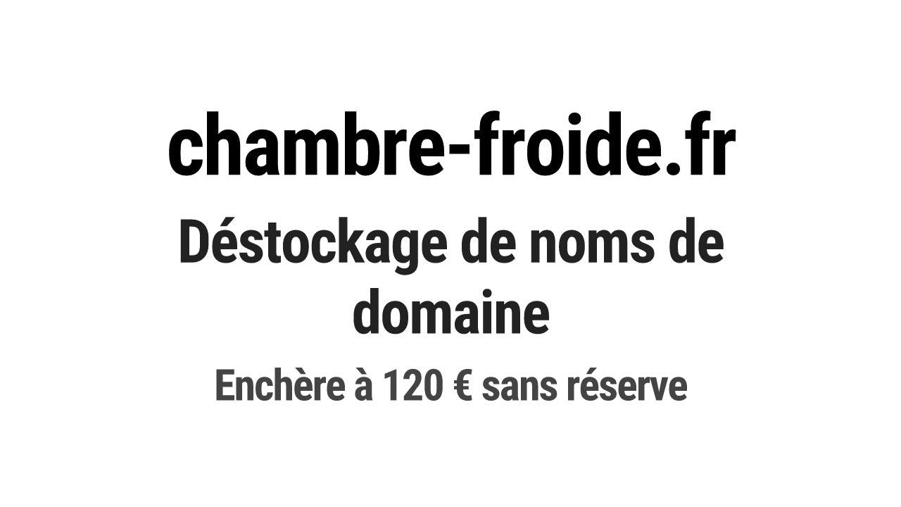 Destockage & Invendus