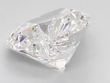 a close up of a diamond on a white surface