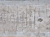 an image of a stone with a drawing on it